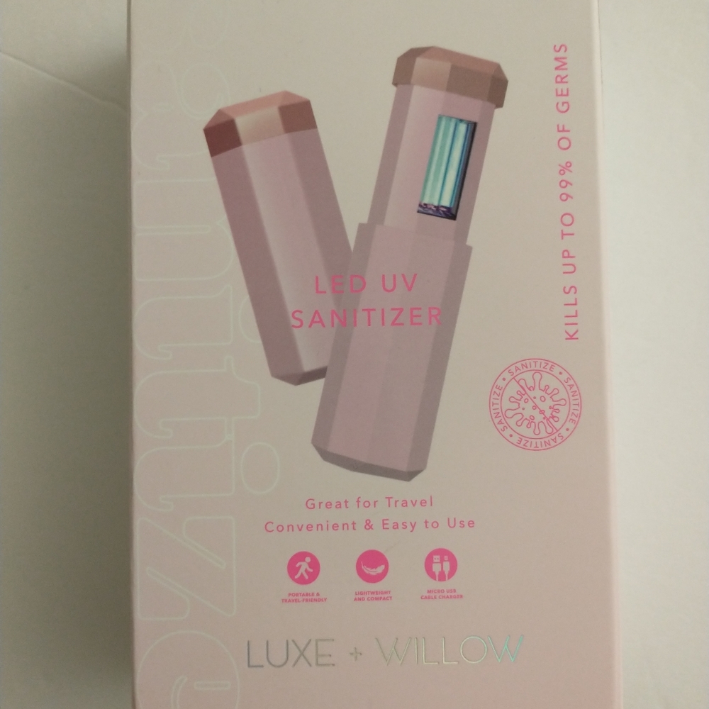 LUXE + WILLOW Travel LED UV Sanitizer
